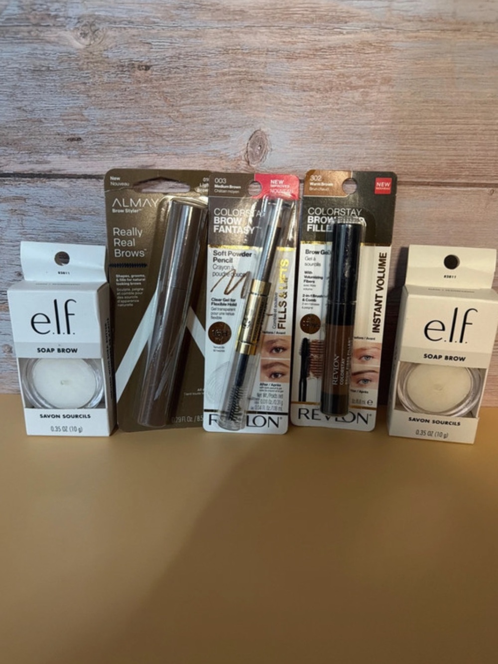 e.l.f. & Revlon Brown Brow and Soap Brow Beauty Kit